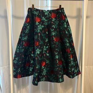Floral circle skirt (b2)